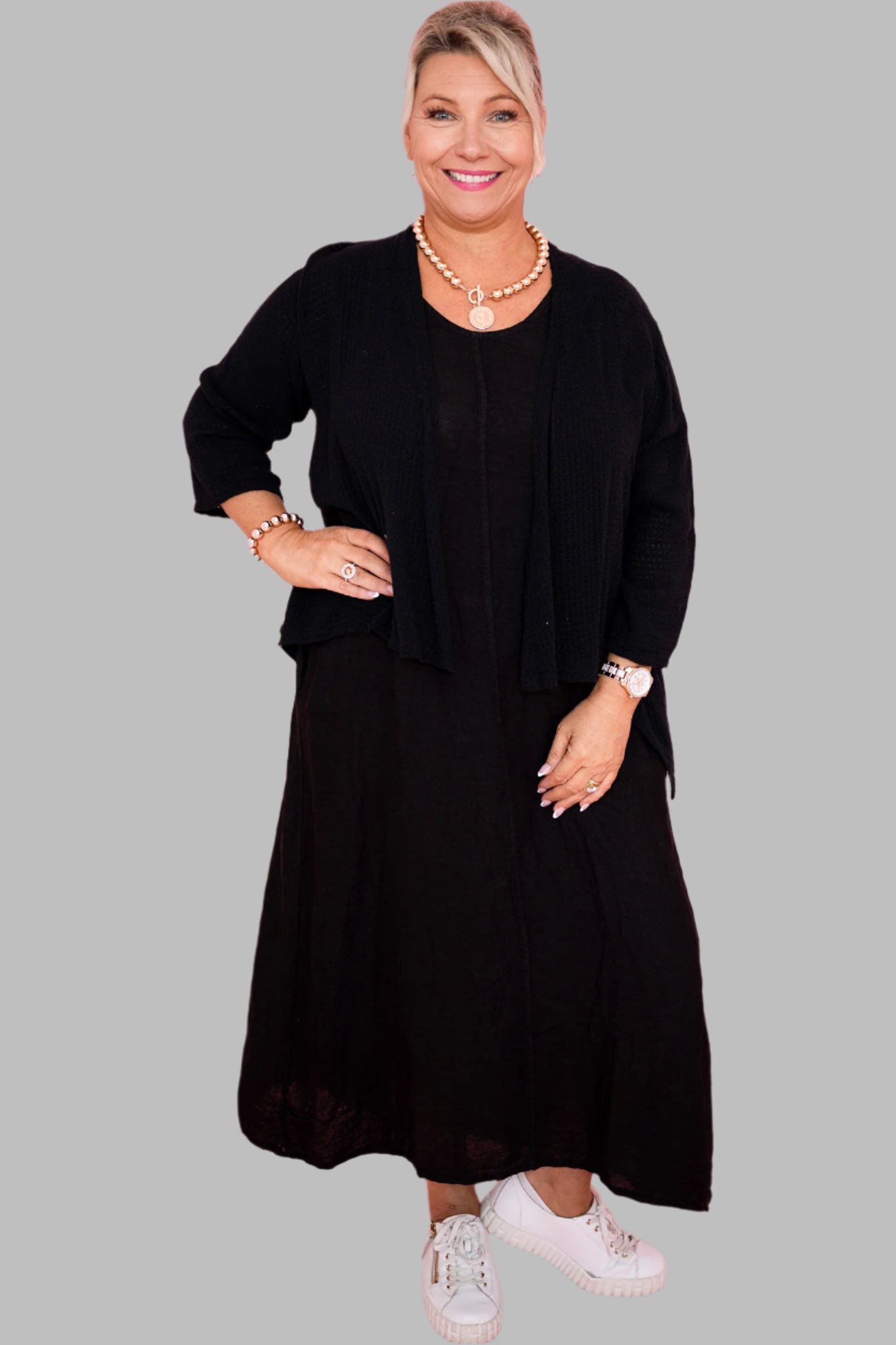 dress shrug black Clare Shrug