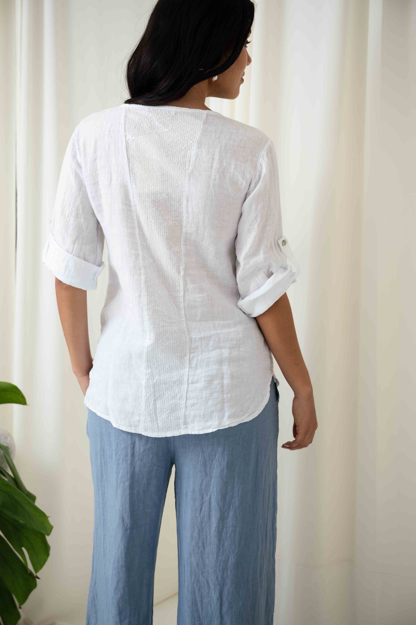 Margot Plain Top | White