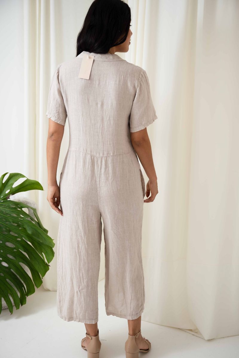 Danni Jumpsuit | Beige
