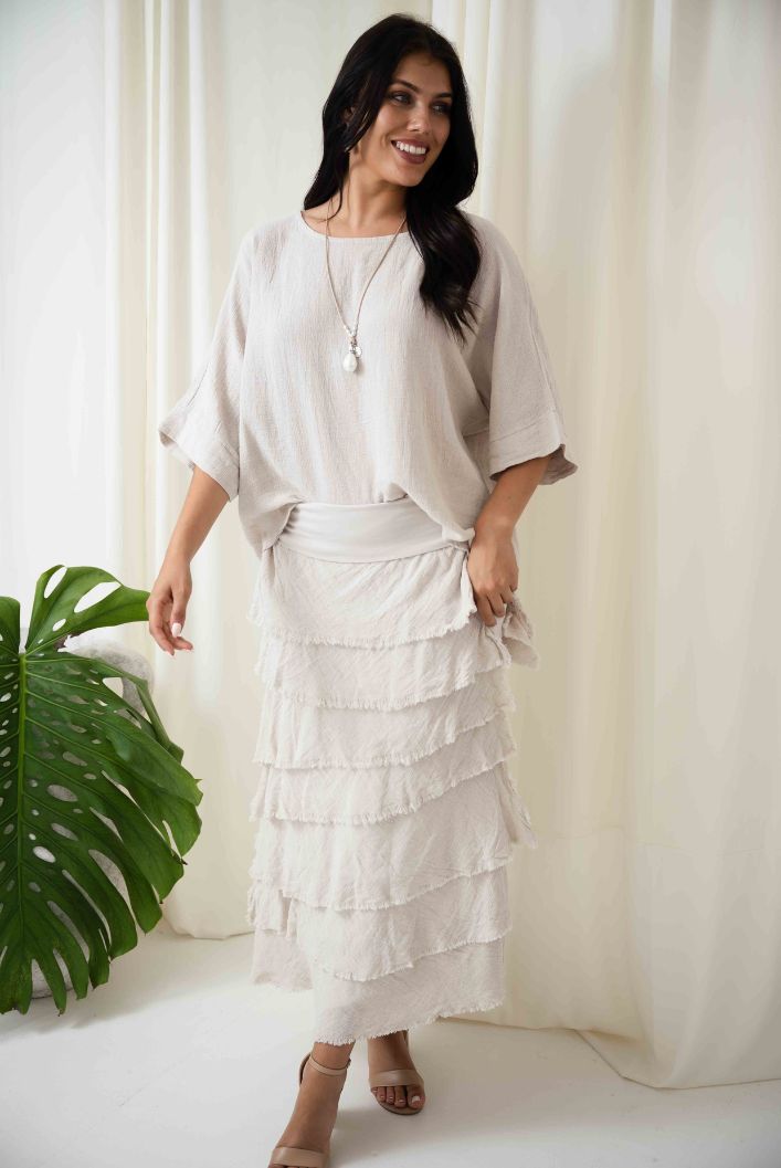 Marilyn Skirt | Beige