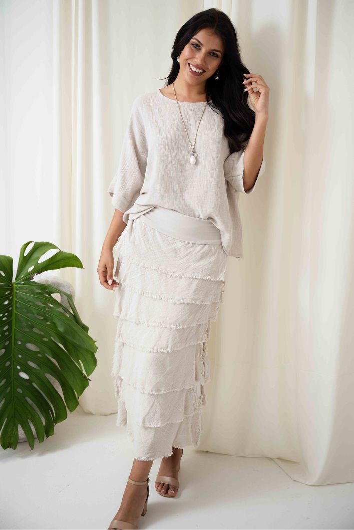 Marilyn Skirt | Beige