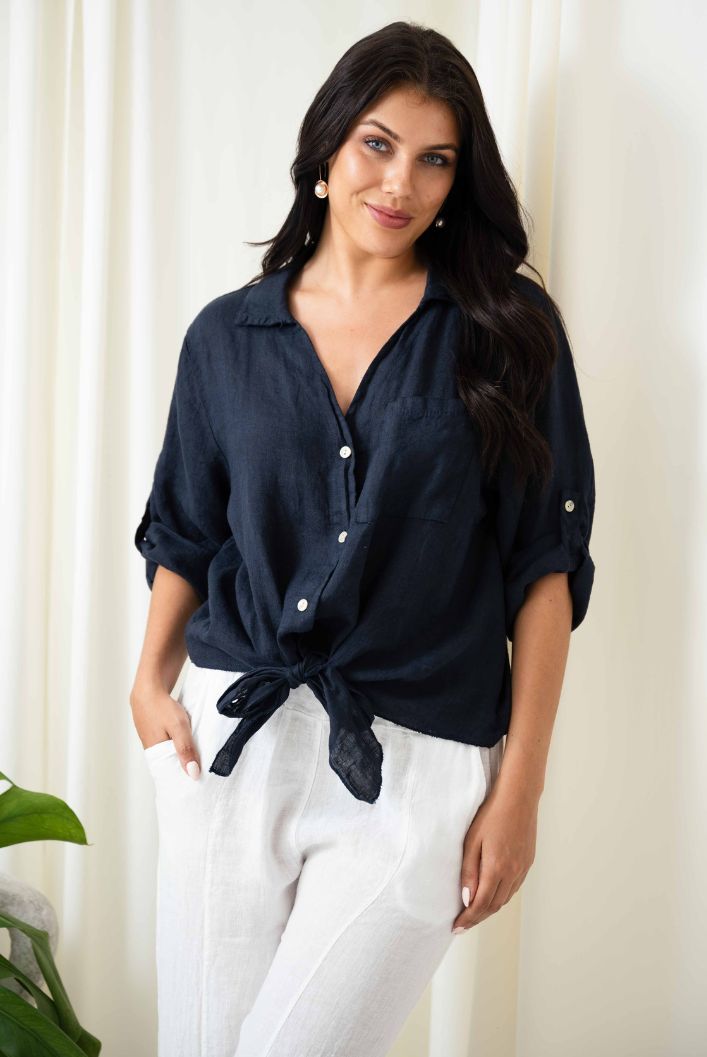 Piper Top | Navy