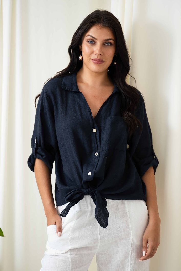 Piper Top | Navy