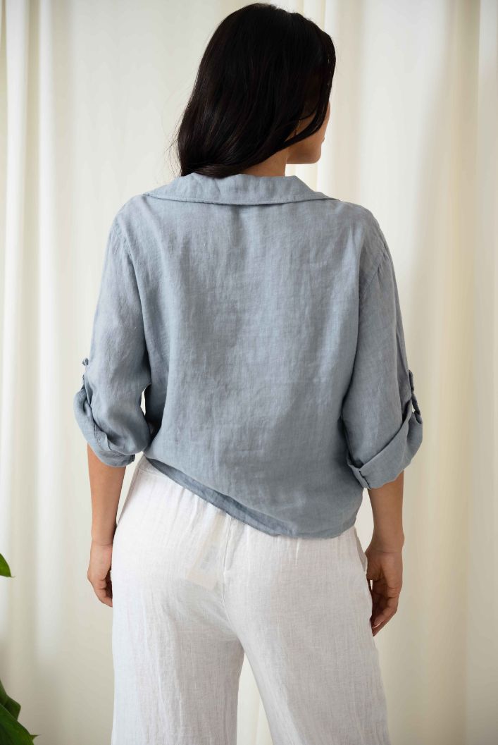Piper Top | Jeans Blue