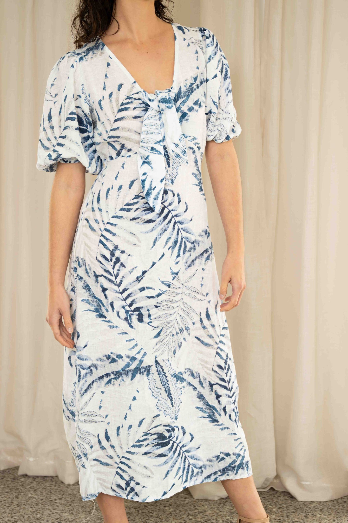 Emma Dress | Blue Print