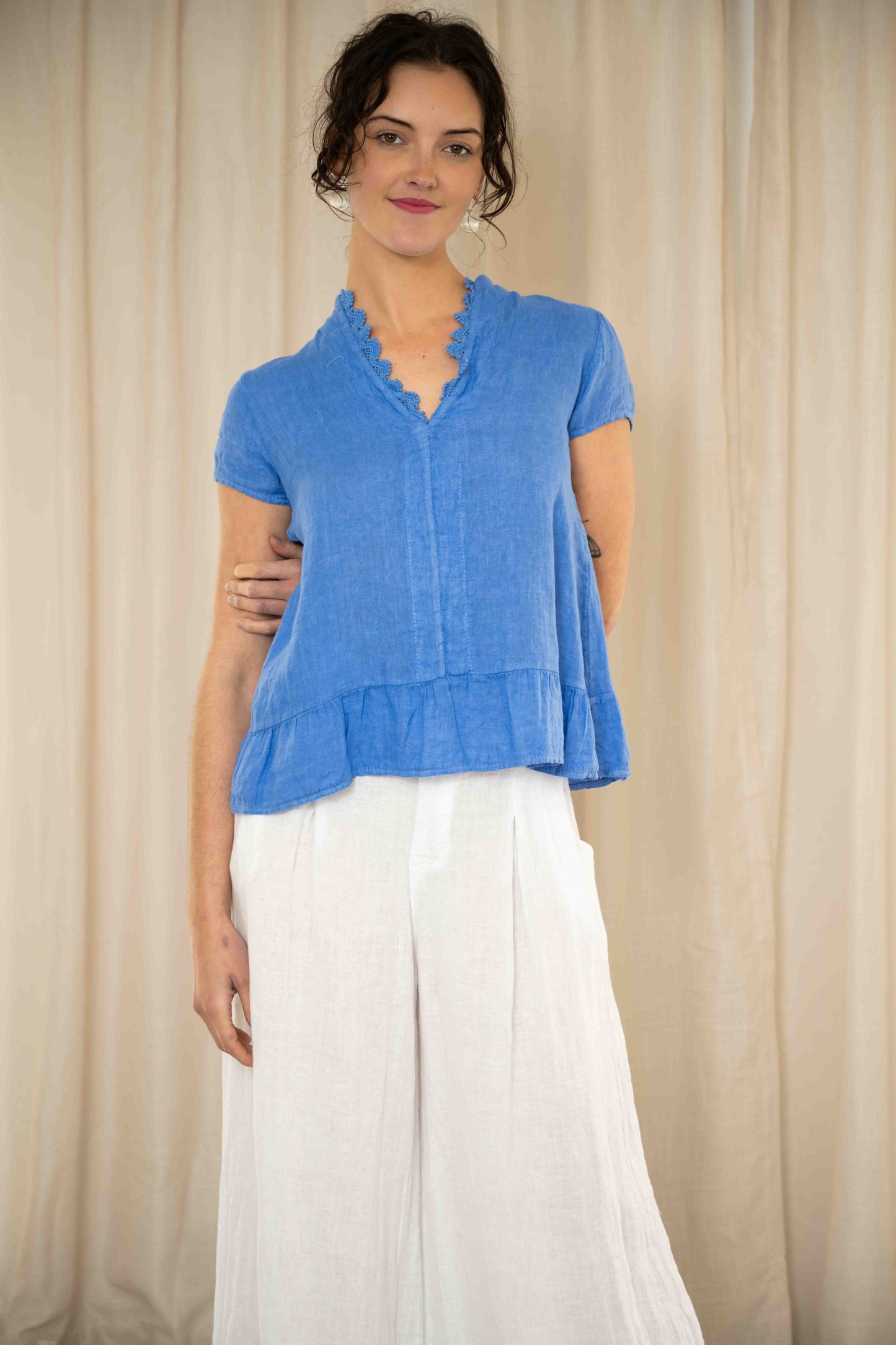 Soffie Top | Saviour Blue