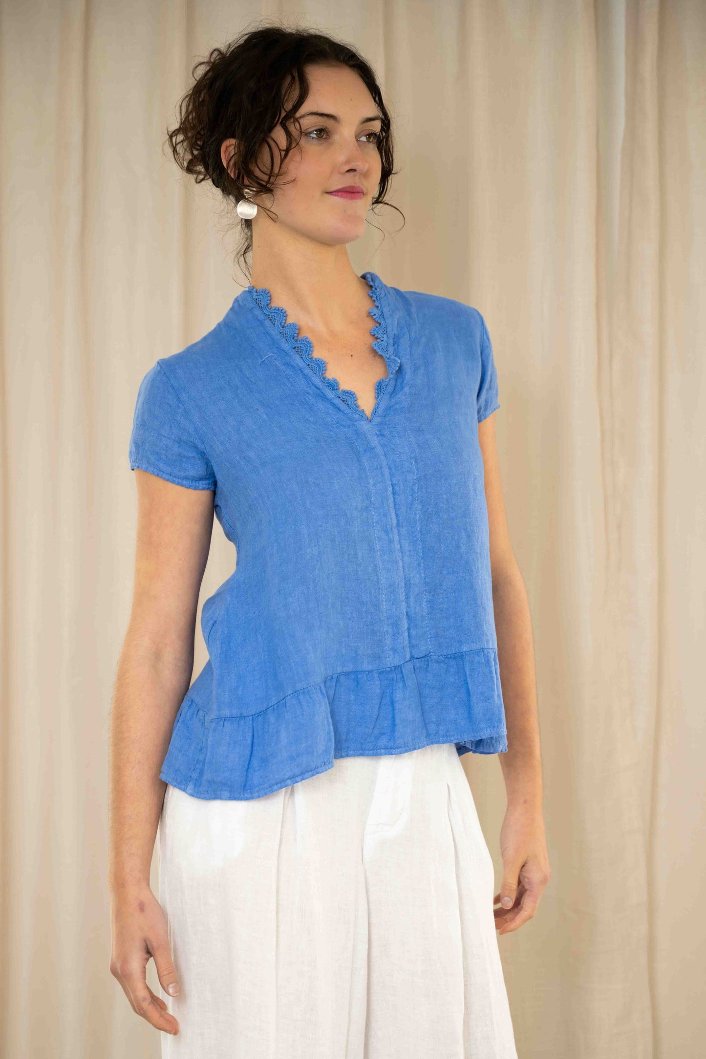 Soffie Top | Saviour Blue