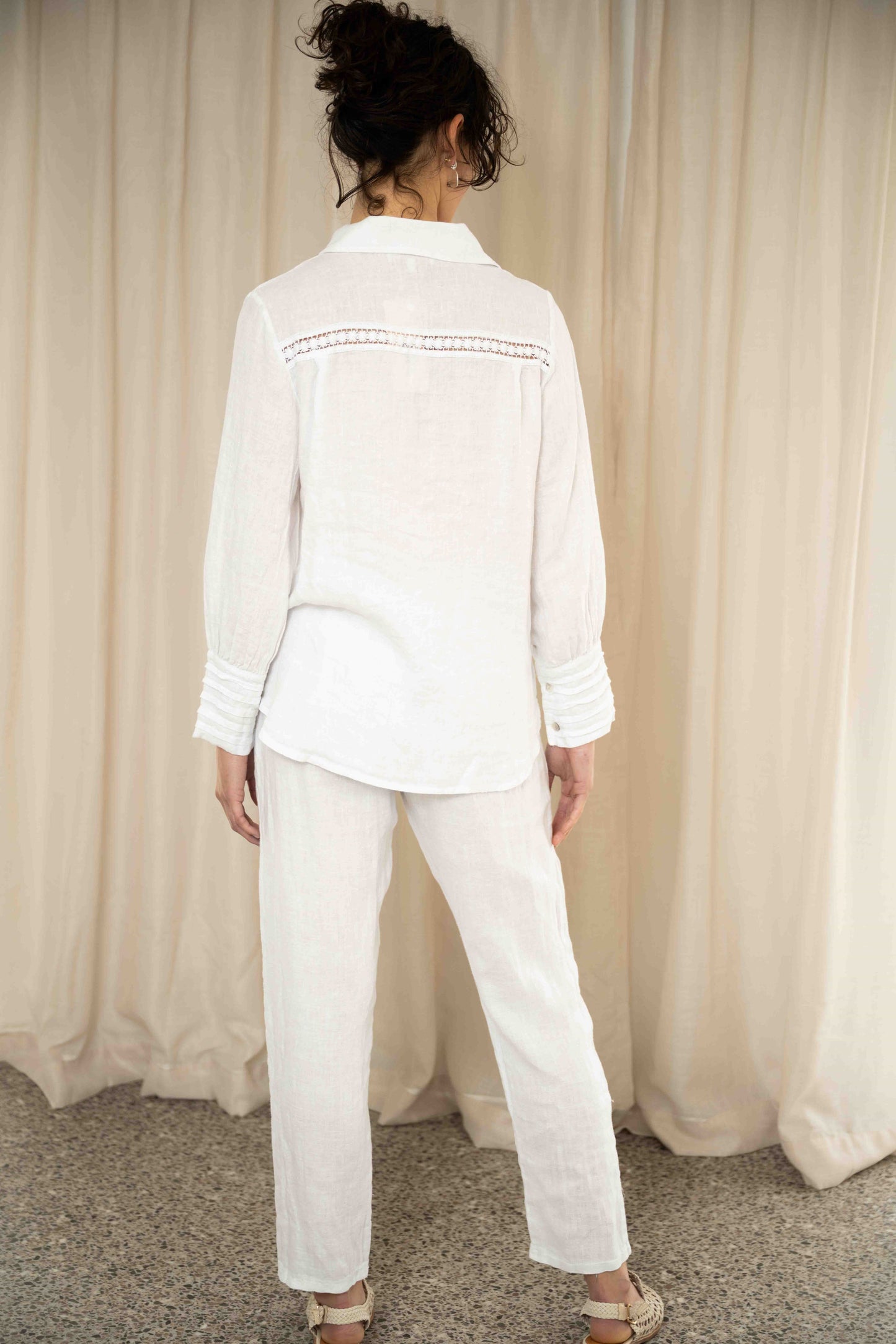 Angelina Blouse | White