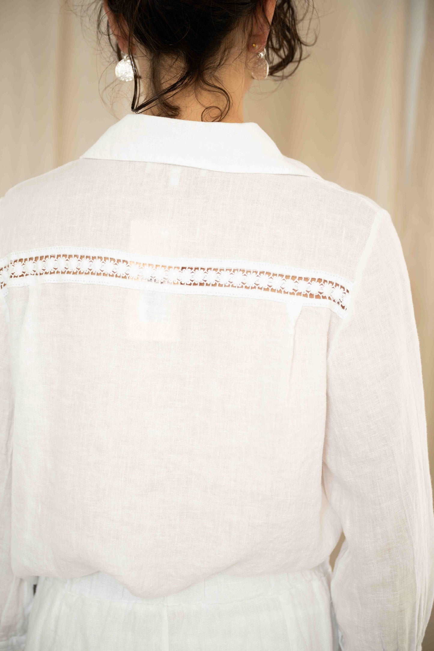Angelina Blouse | White