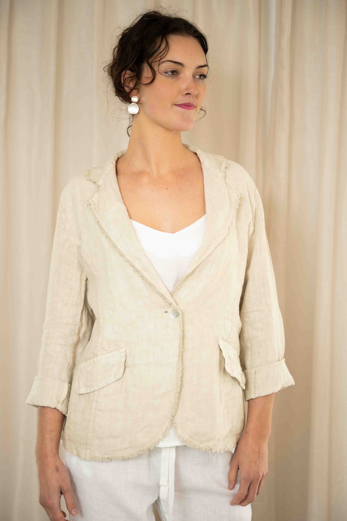 Ellie Blazer | Beige