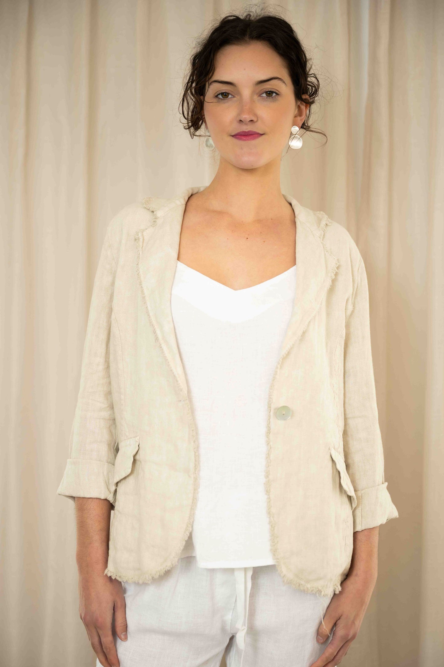 Ellie Blazer | Beige
