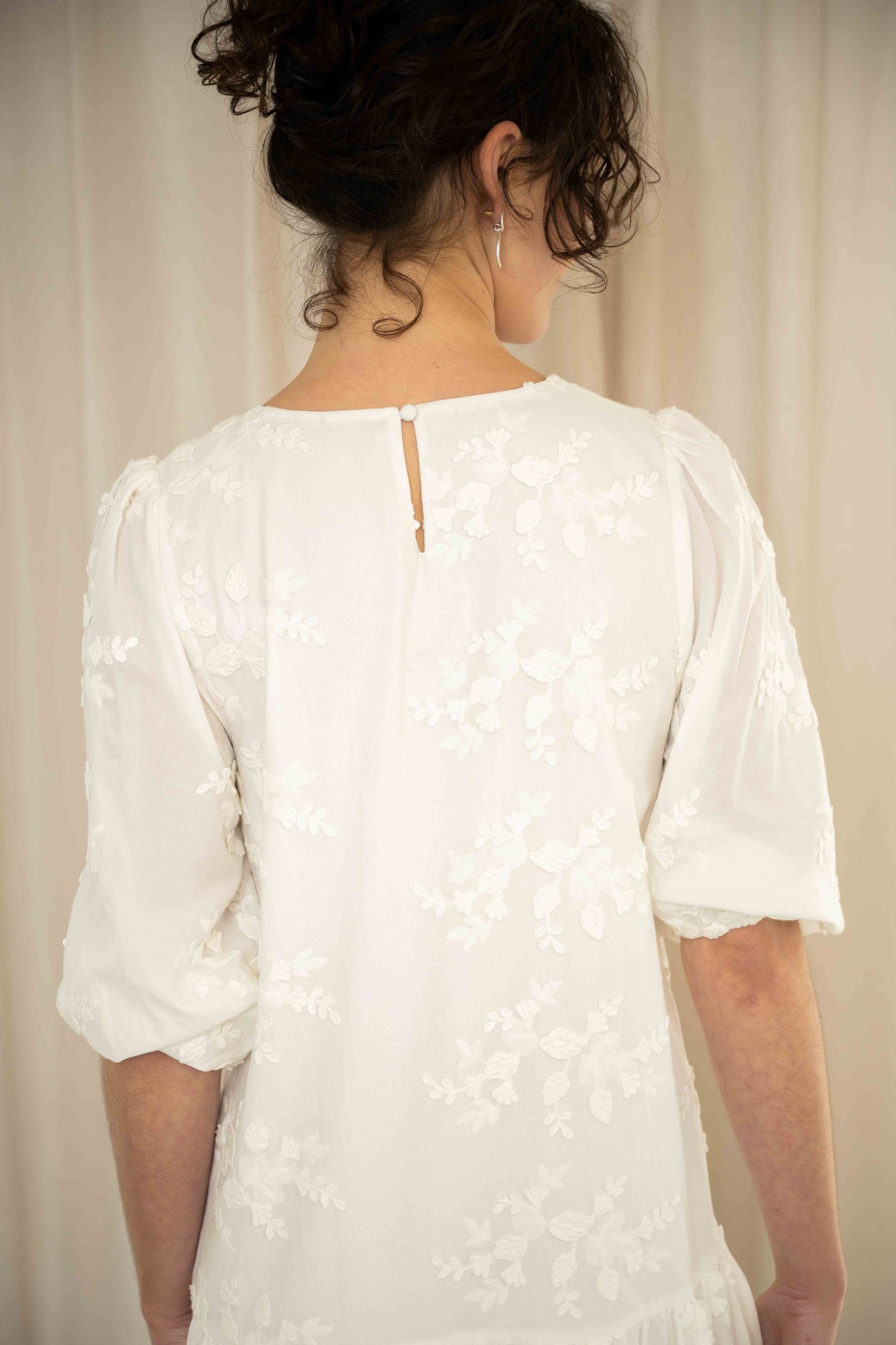 Isabelle Dress | White