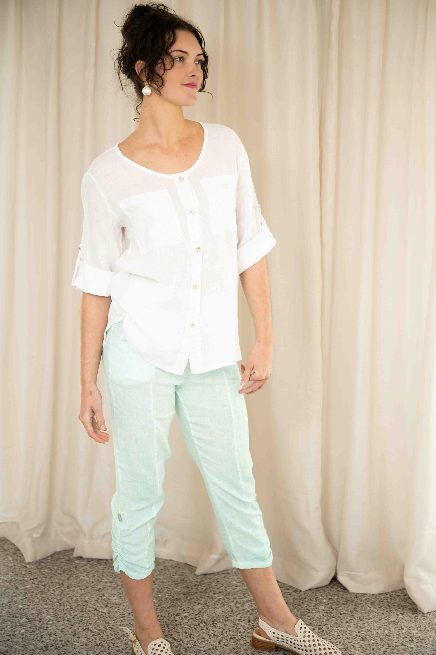 Bungalow 3/4 Capri Pant | Beach