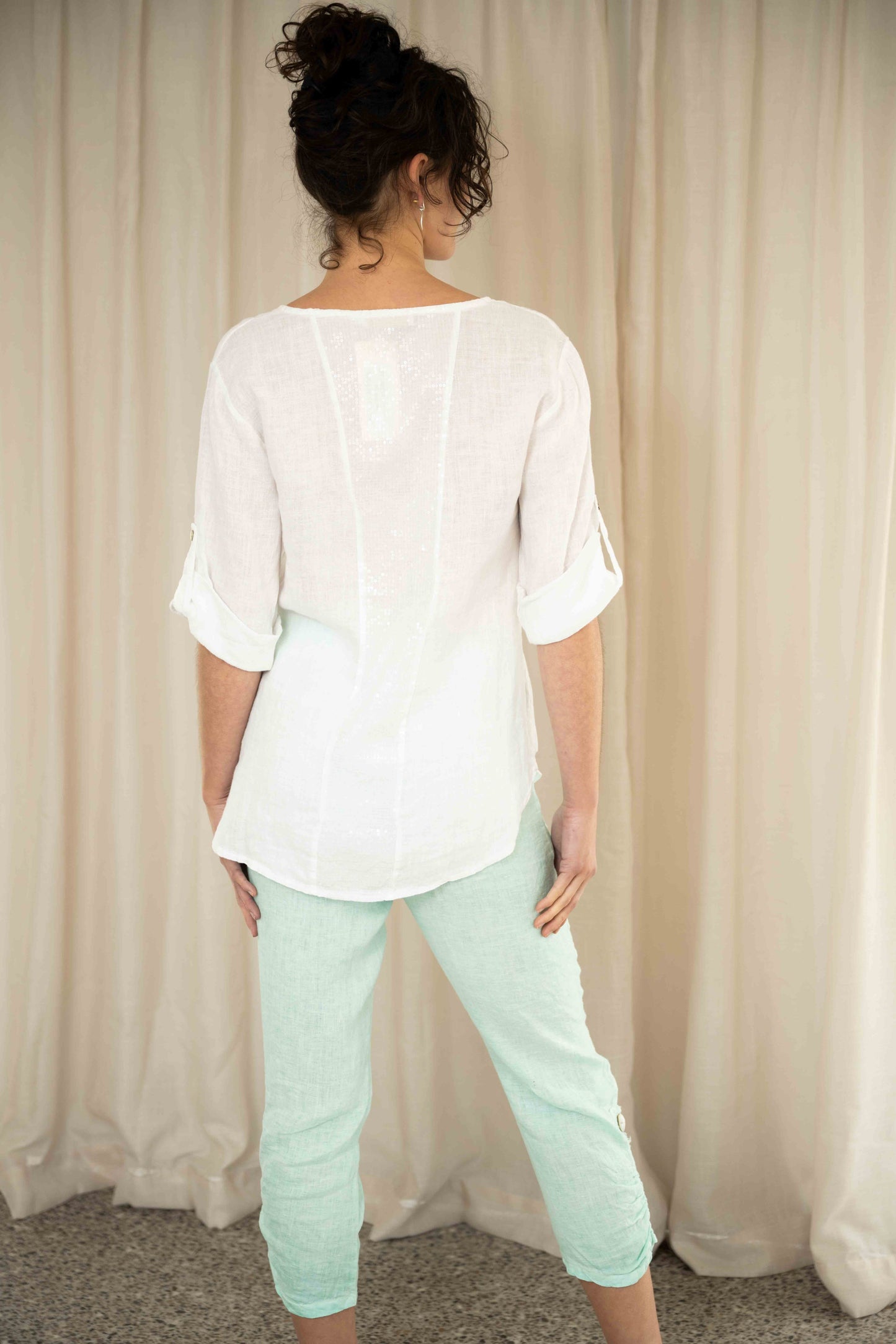 Margot Plain Top | White