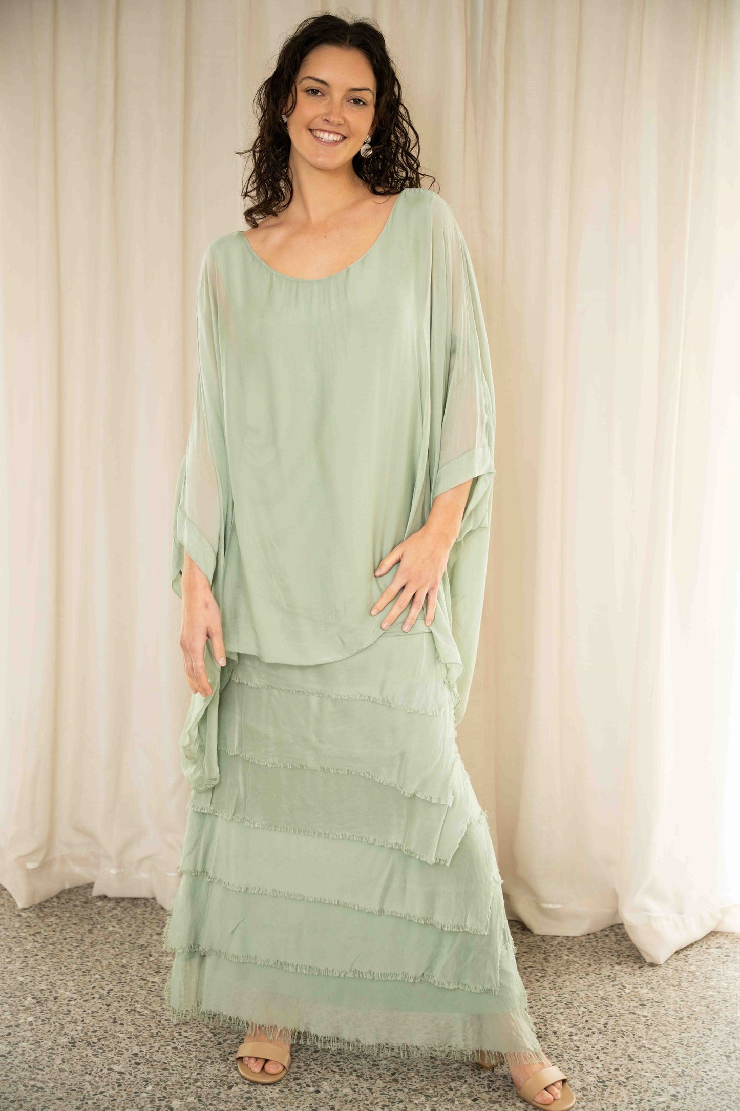 Martine Skirt | Sage