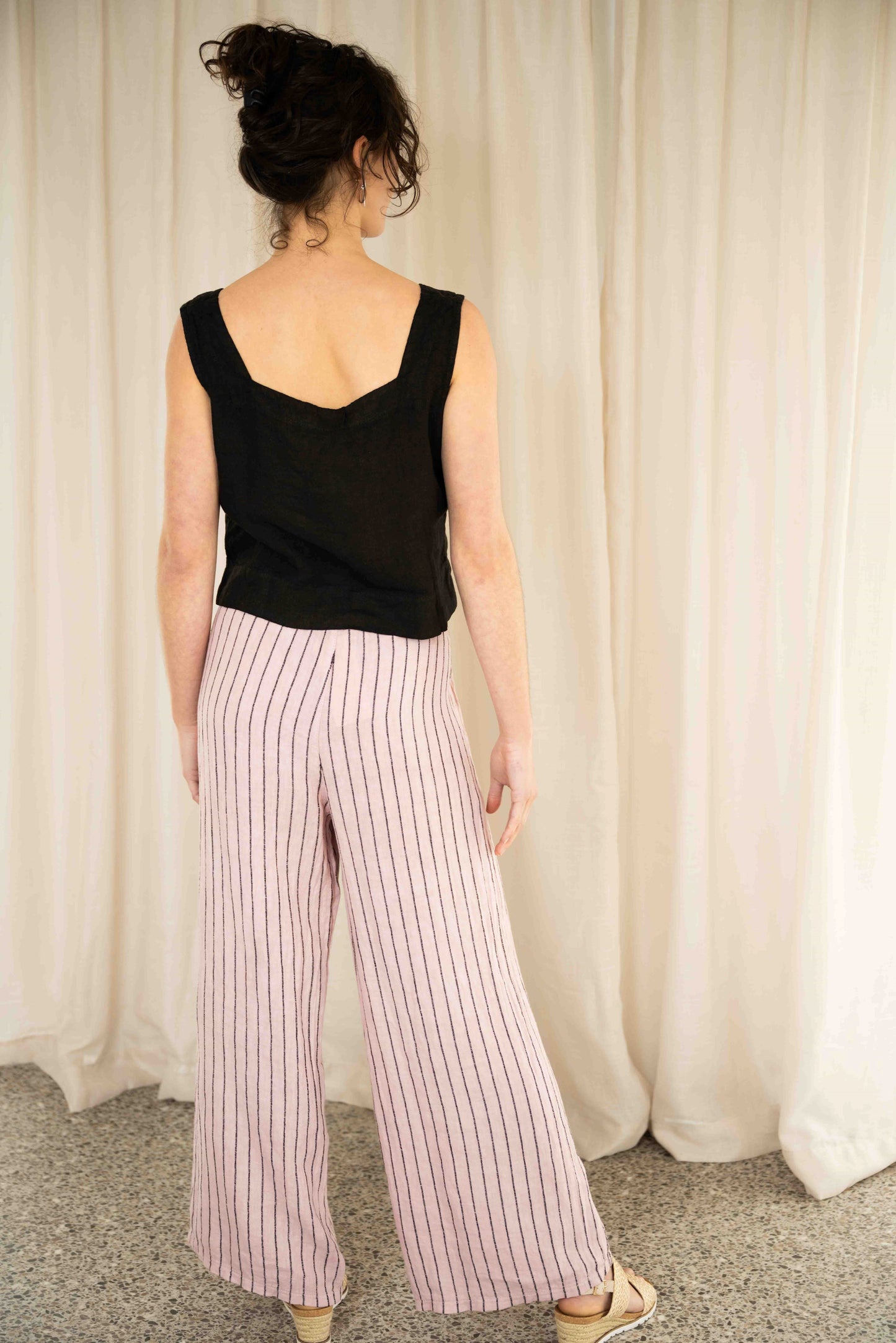 Salvatore Pants With Belt | Pink