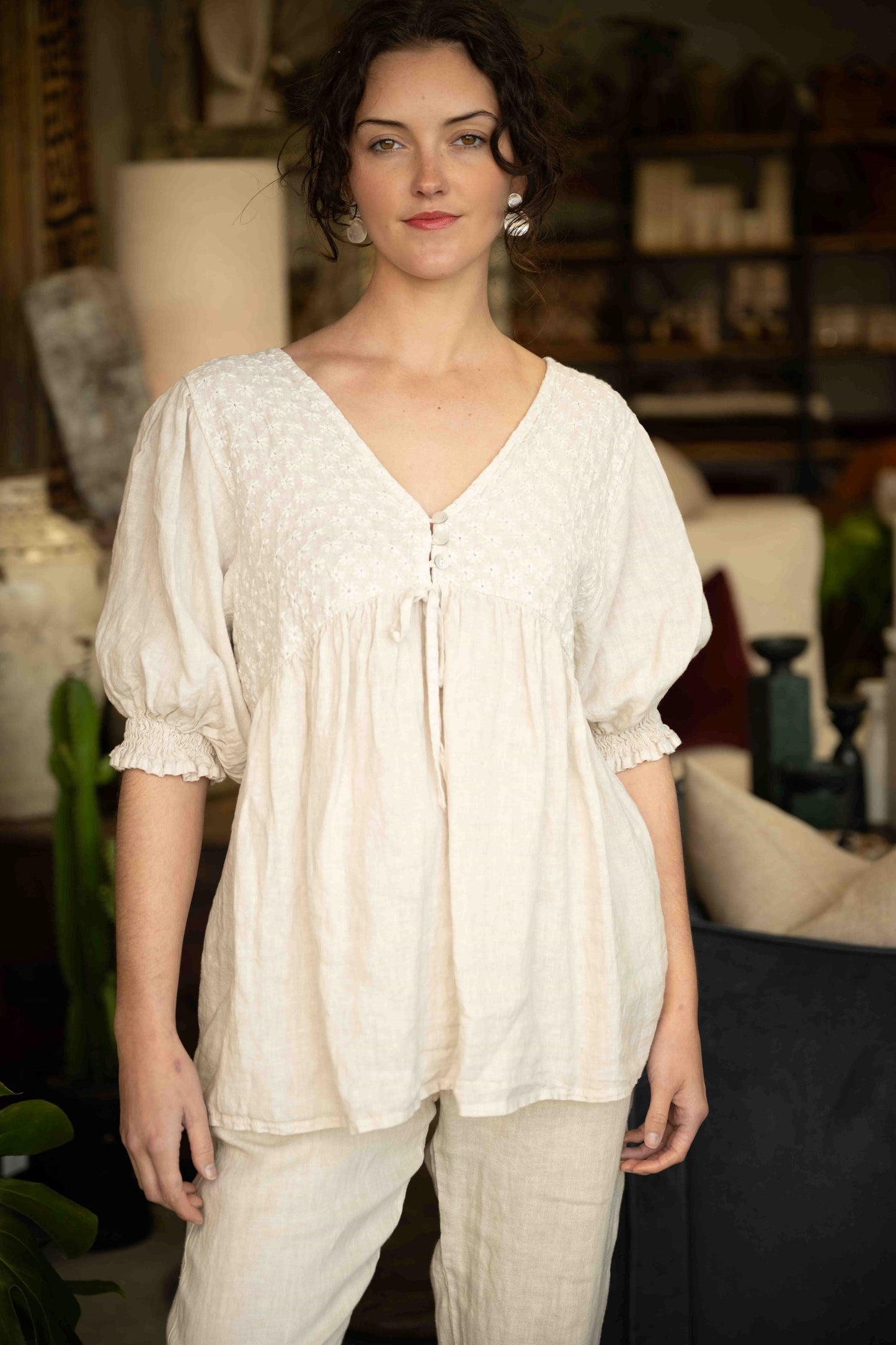 Bailey Top | Beige