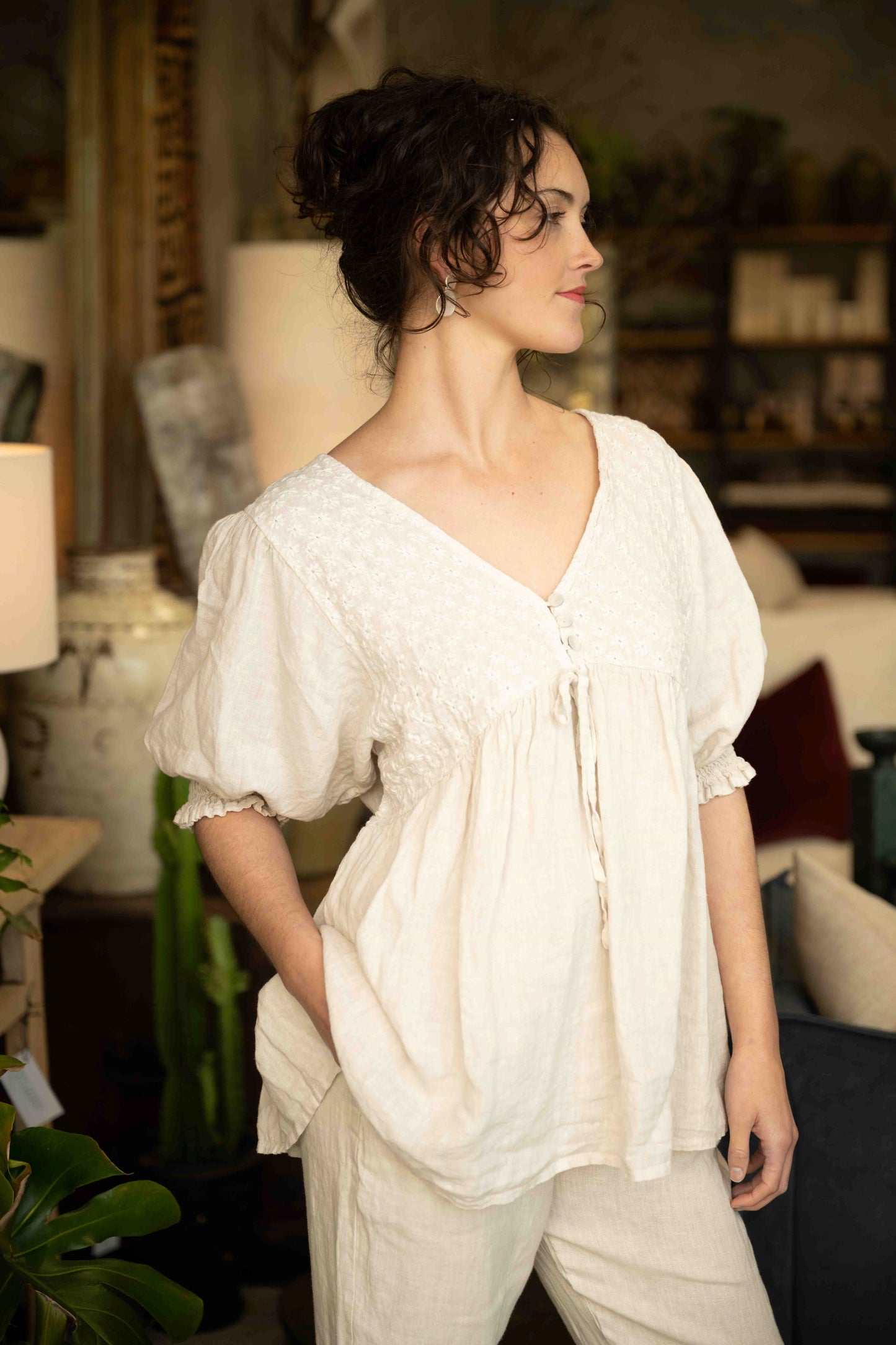 Bailey Top | Beige