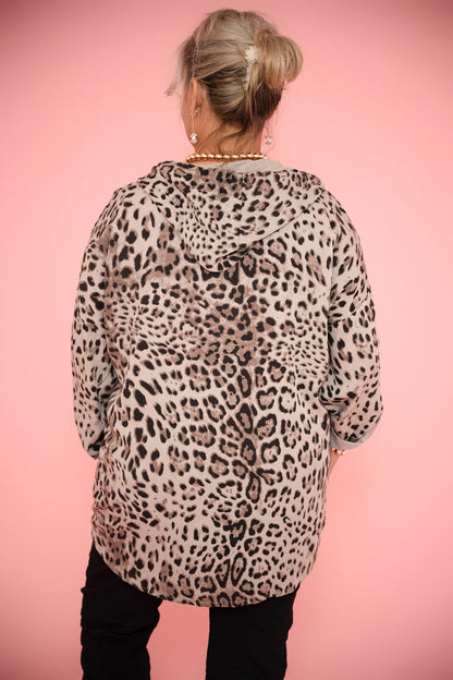 Animal Top | Beige
