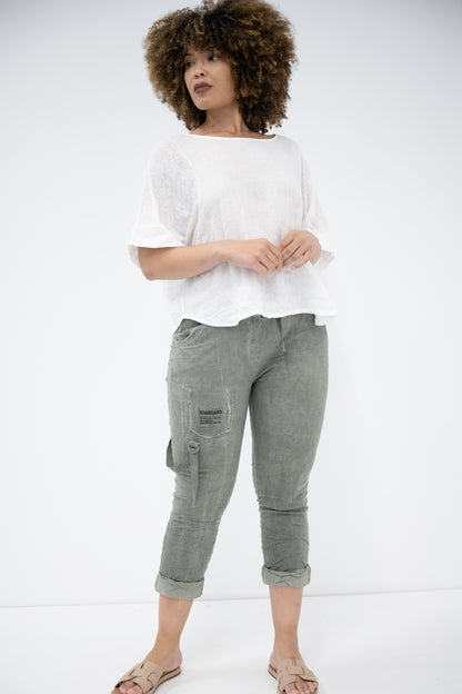 Bari Jeans | Khaki