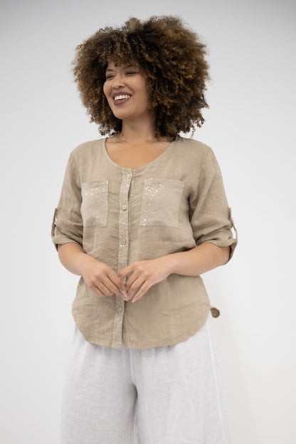 Margot Plain Top | Cashmere