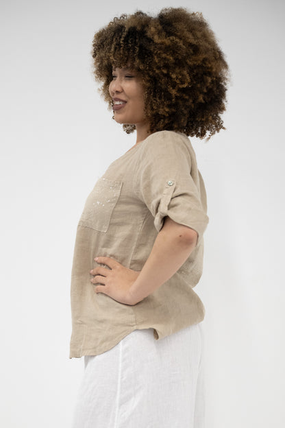 Margot Plain Top | Cashmere
