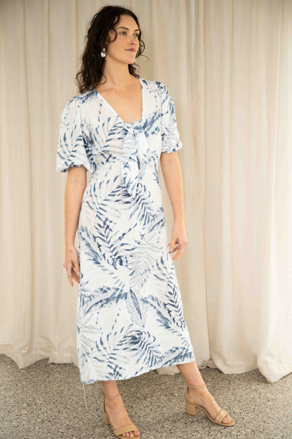 Emma Dress | Blue Print