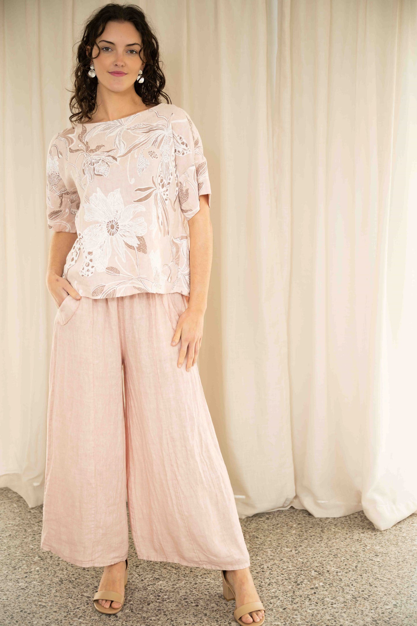 Rattani Top | Pink