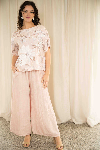 Rattani Top | Pink