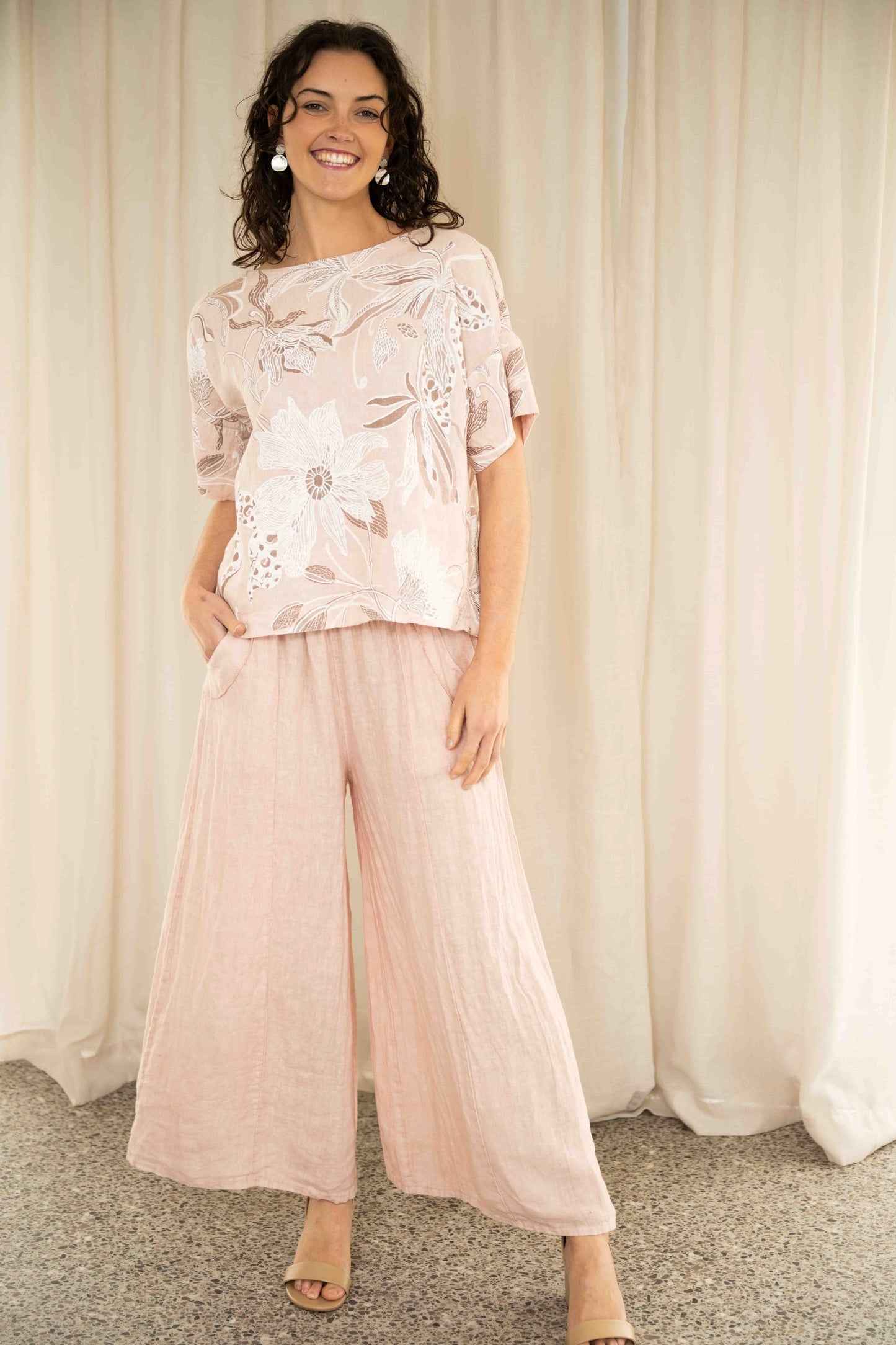 Rattani Top | Pink