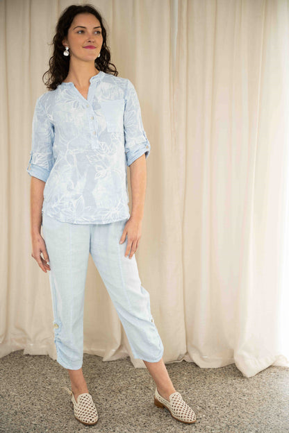 Bungalow 3/4 Capri Pant | Zen