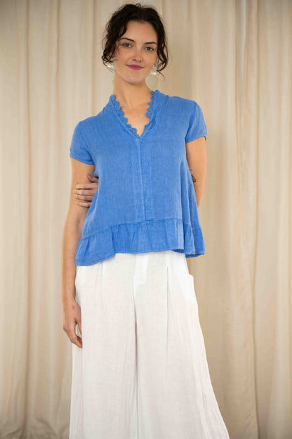 Soffie Top | Saviour Blue