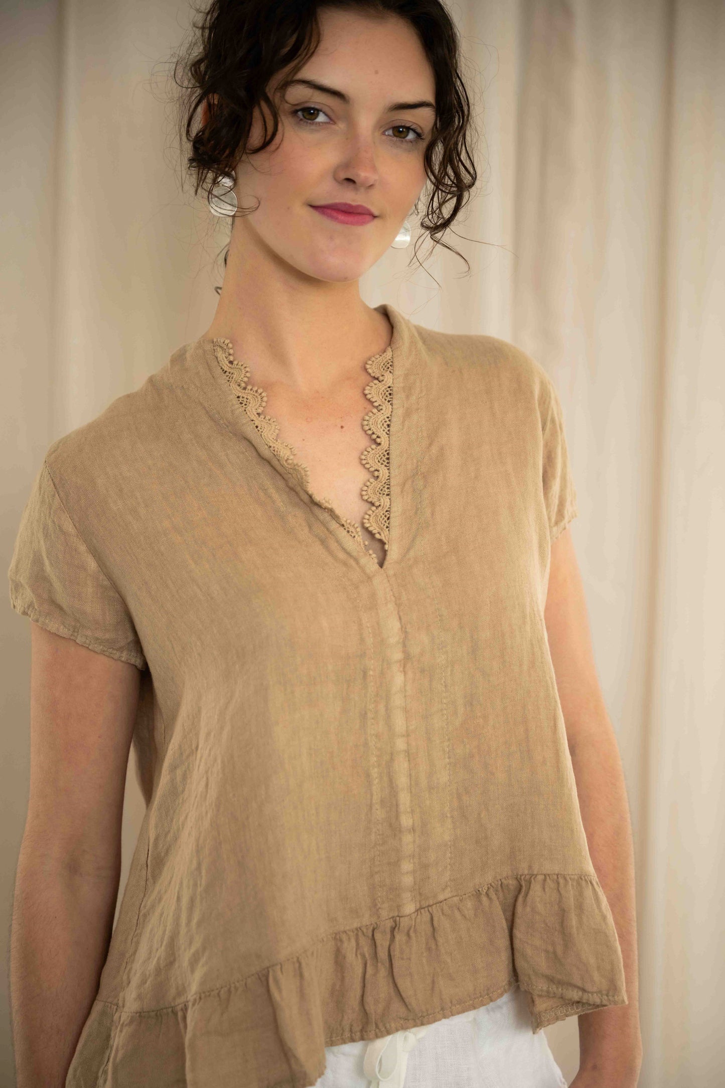 Soffie Top | Camel