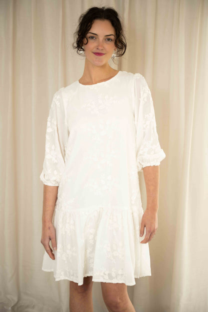 Isabelle Dress | White