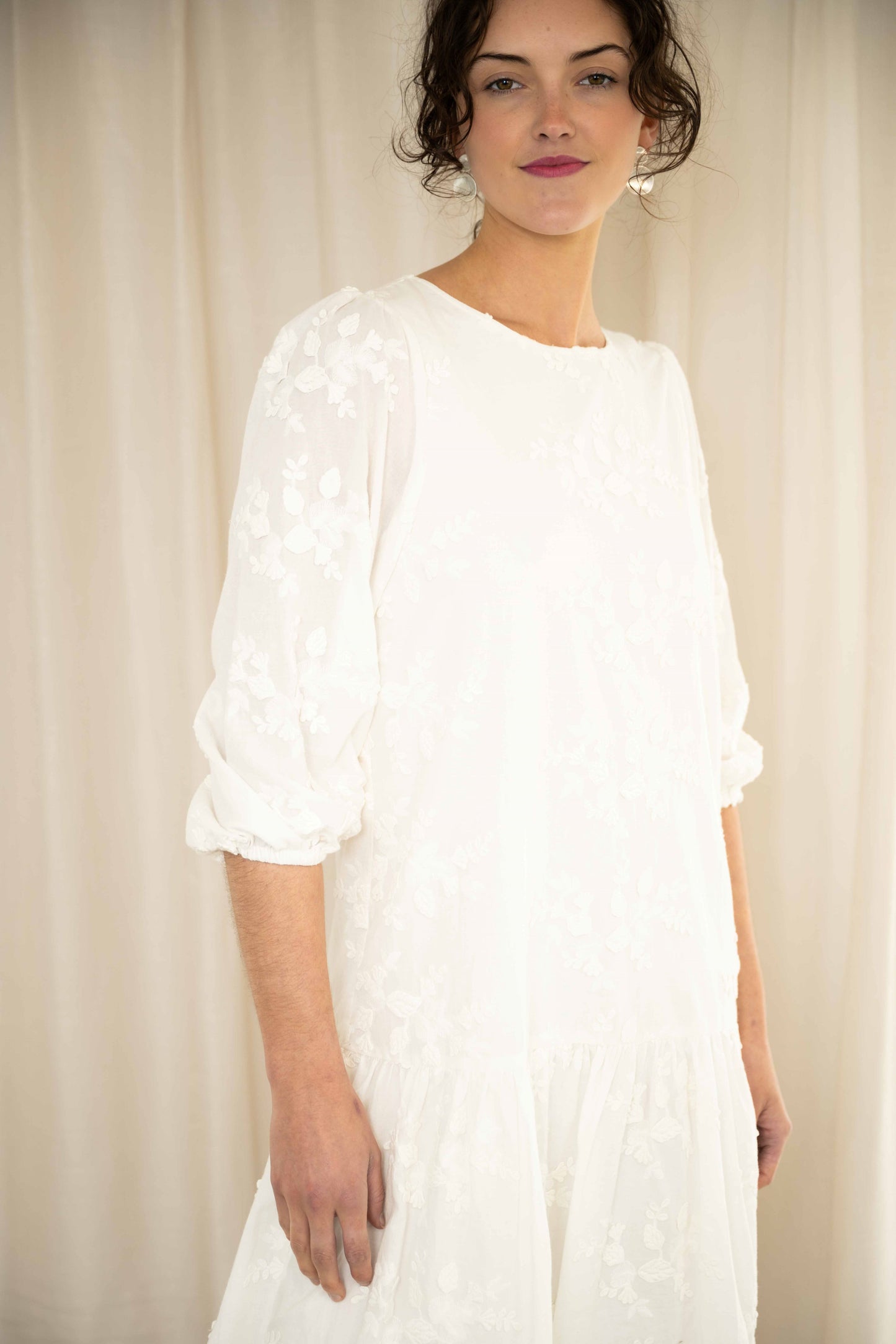 Isabelle Dress | White