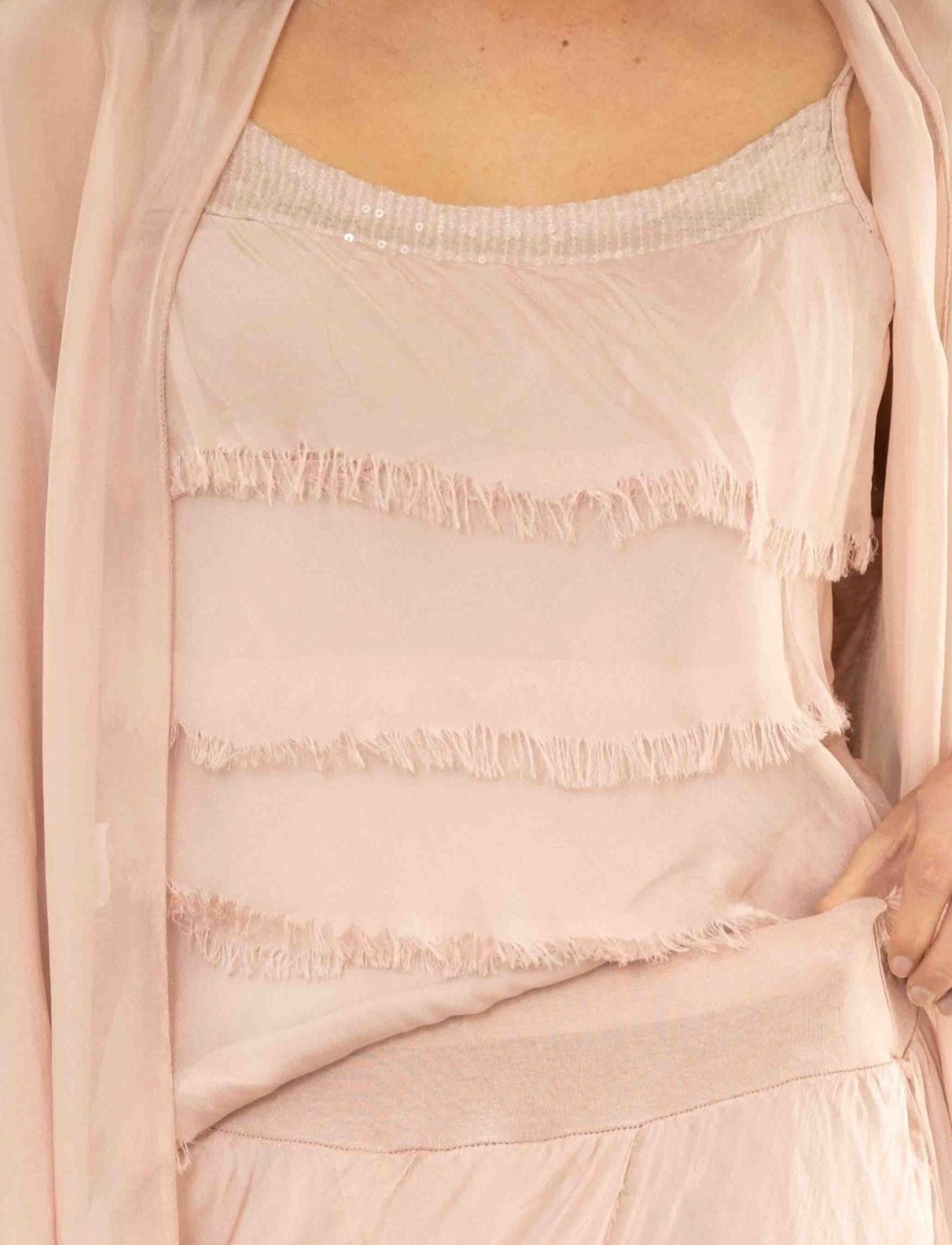 Mid Cami | Blush