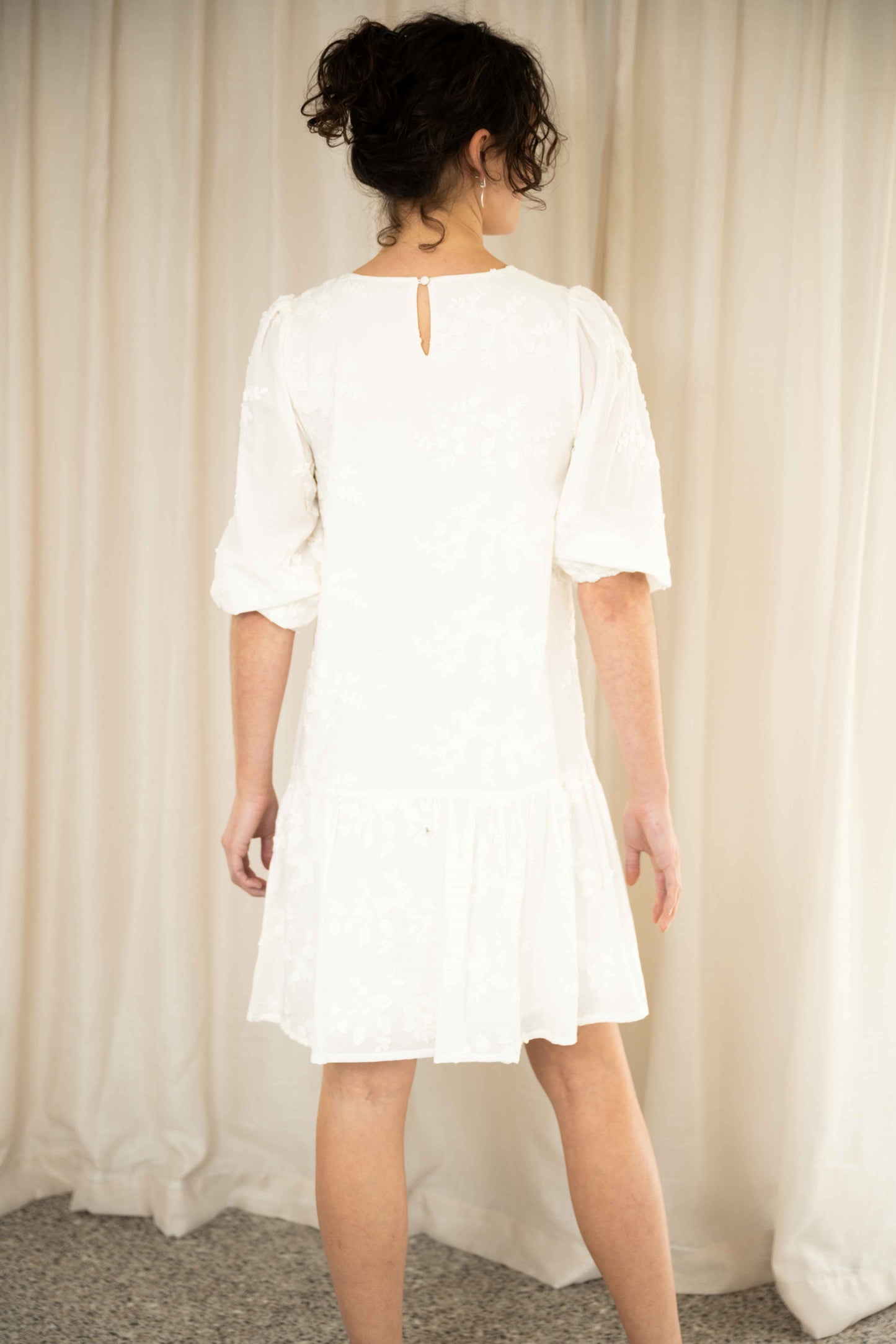Isabelle Dress | White