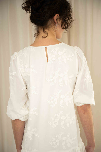 Isabelle Dress | White