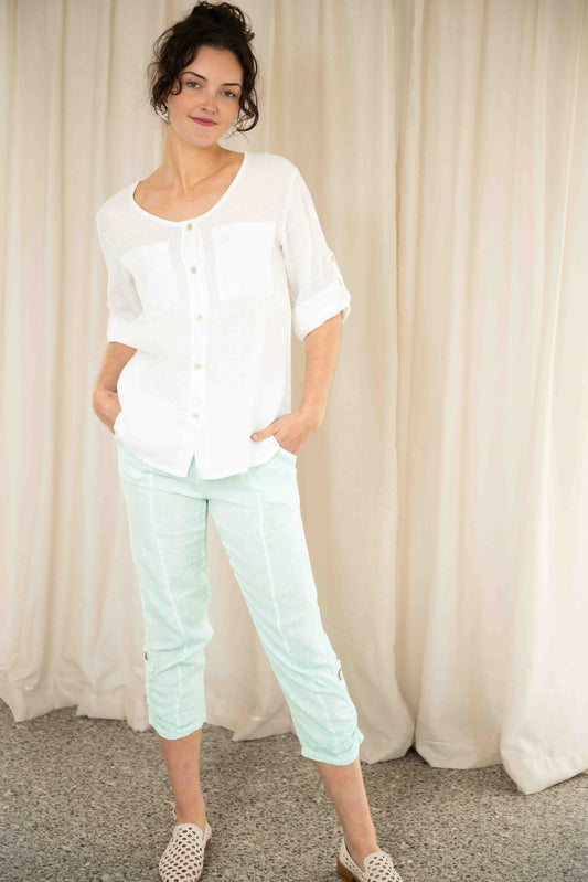 Bungalow 3/4 Capri Pant | Beach