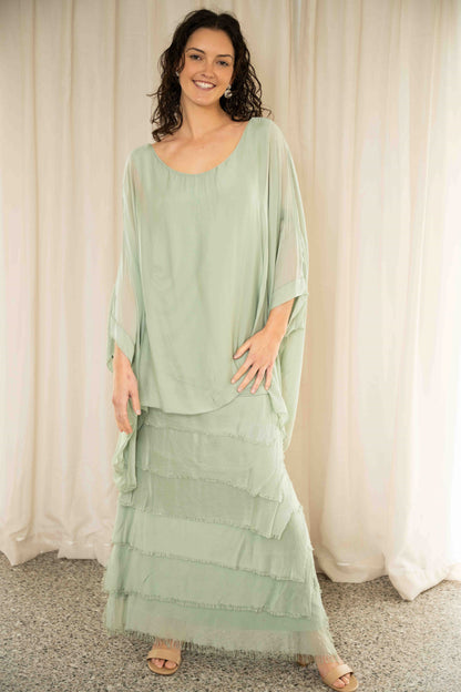Martine Skirt | Sage