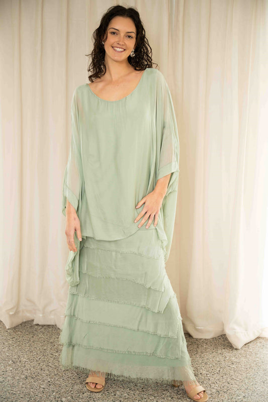Martine Skirt | Sage