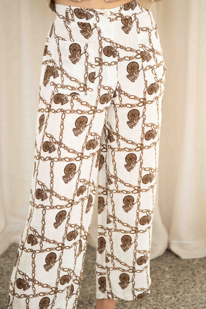 Chains 70s Cut Pant | Camel