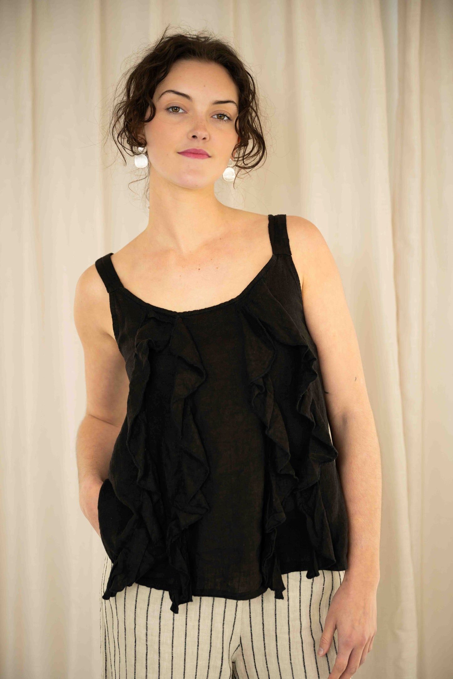 Senidah Top | Black