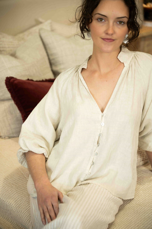 Cleo Top | Beige