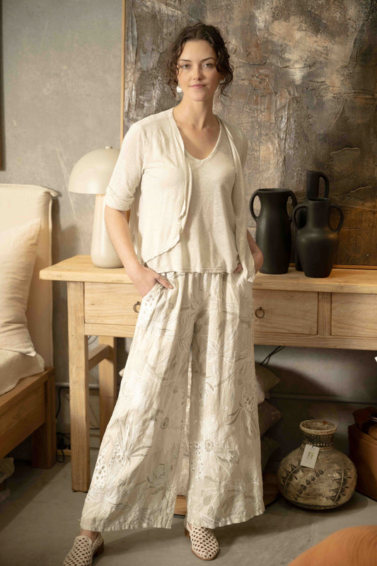 Rattani Pant | Beige