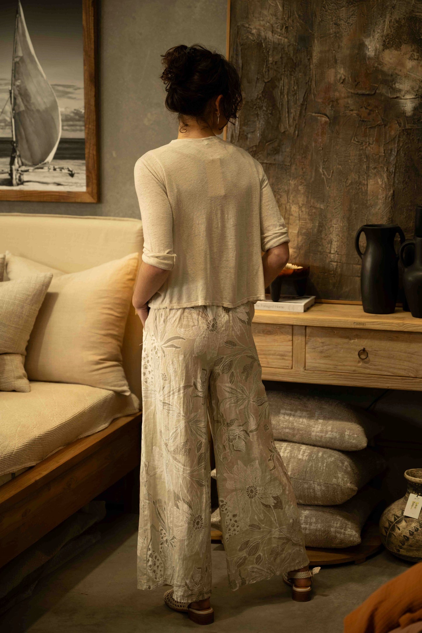 Rattani Pant | Beige
