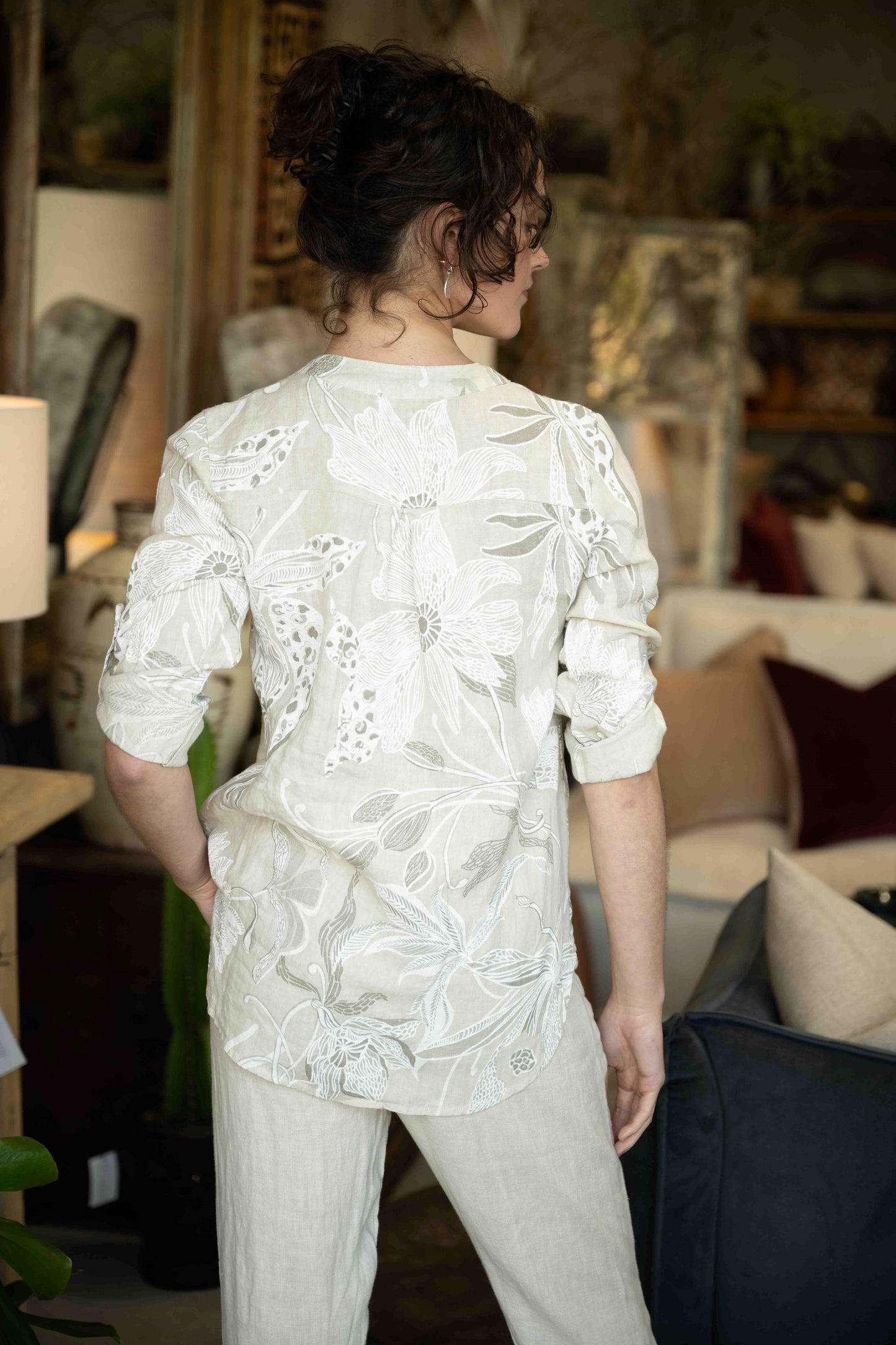 Rattani Blouse | Beige