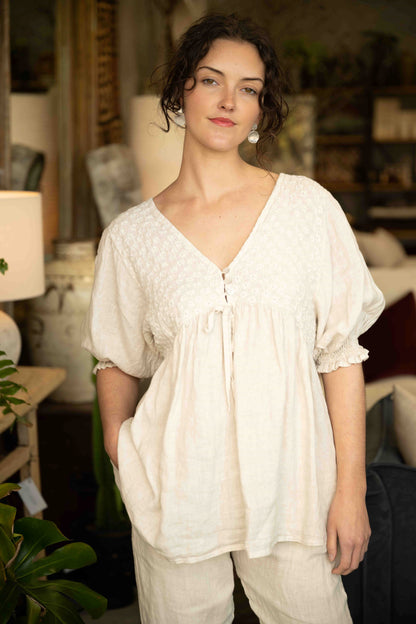 Bailey Top | Beige