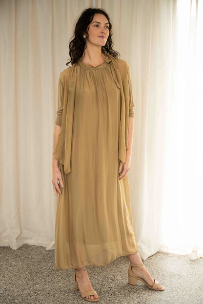 Madeline Dress | Caramel