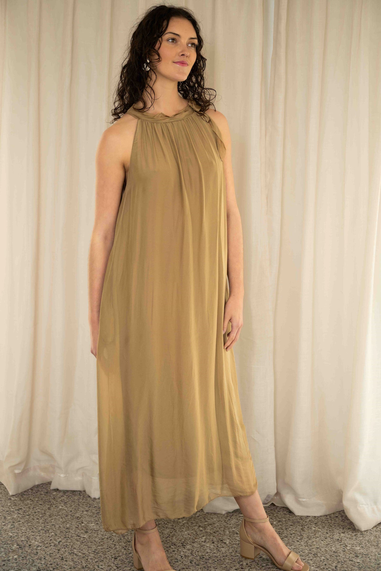 Madeline Dress | Caramel